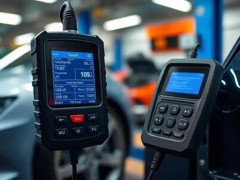 Diagnostic électronique par valise OBD au garage Mendonça